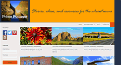 Desktop Screenshot of primepassages.com