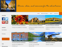 Tablet Screenshot of primepassages.com